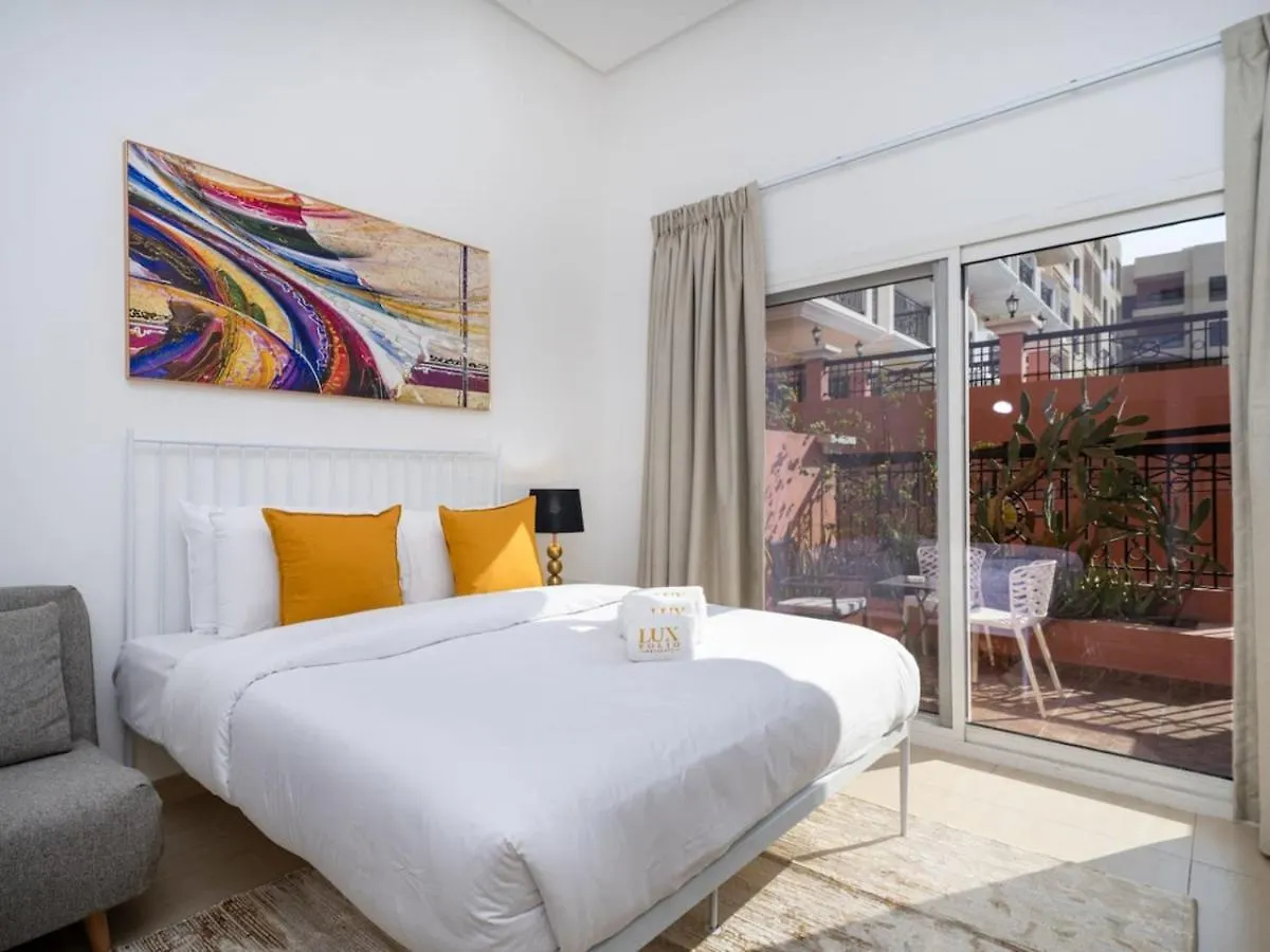 Chic Studio In Jvc Dubai With Spacious Terrace Balcony United Arab Emirates